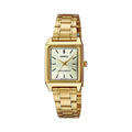 Casio Women Gold Analog Watch Champagne Dial Steel Bracelet - LTP-V007G-9EUDF
