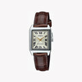 Casio Women Brown Analog Watch with Gold Dial - LTP-V007L-9BUDF