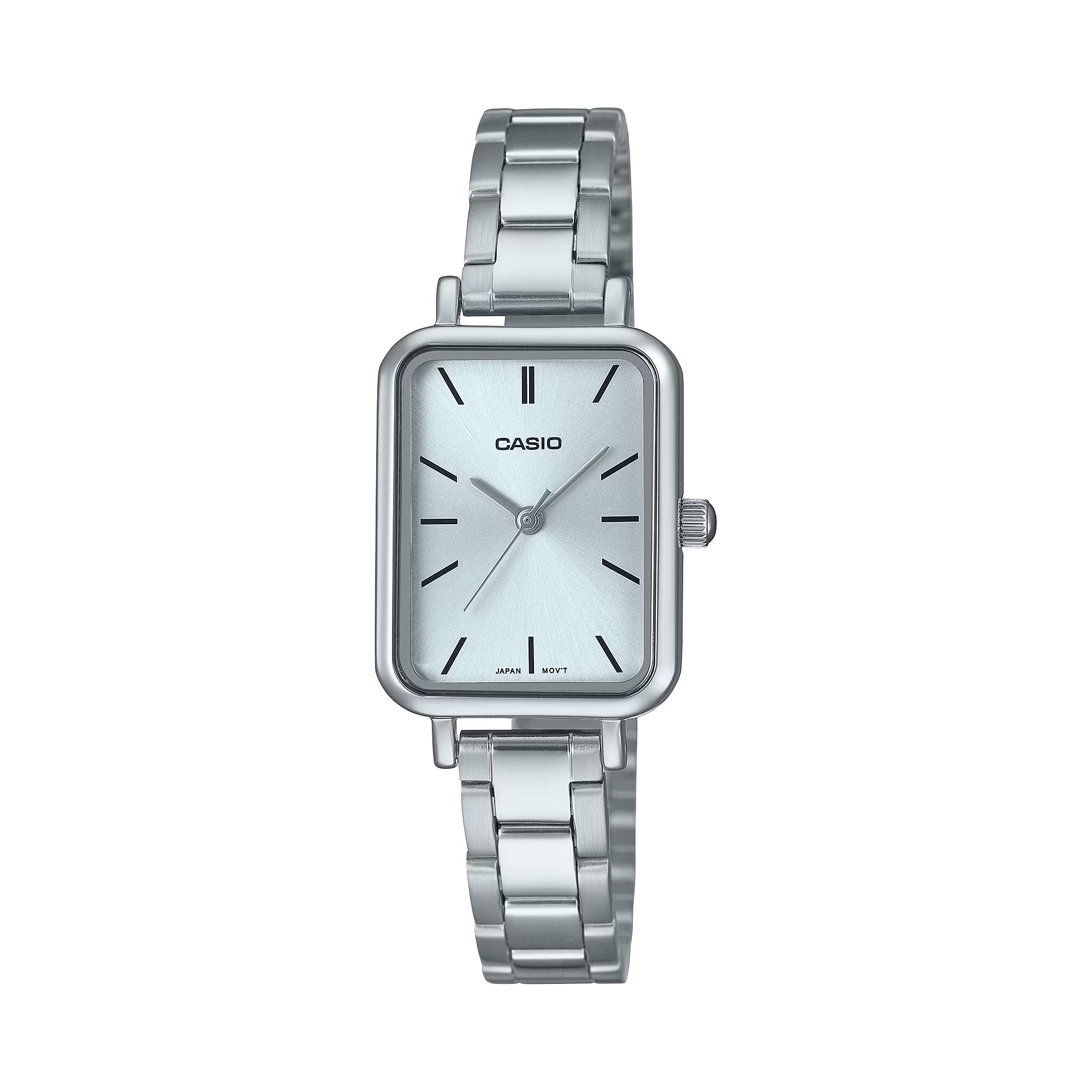 Casio Women Silver Watch with Light Blue Dial - LTP-V009D-2EUDF