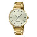 Casio Women Gold Stainless Steel Analog Watch with Champagne Dial - LTP-VT01G-9BUDF