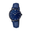 Casio Women Blue Dial Leather Strap Analog Watch - LTP-VT02BL-2AUDF
