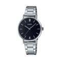 Casio Women Black Dial Stainless Steel Classic Bracelet Watch - LTP-VT02D-1AUDF