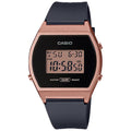 Casio Women Digital Sport Watch with Black and Rose Gold Dial - LW-204-1ACF