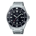 Casio Men Stainless Steel Dive Watch with Black Dial - MDV-106DD-1A1VCF