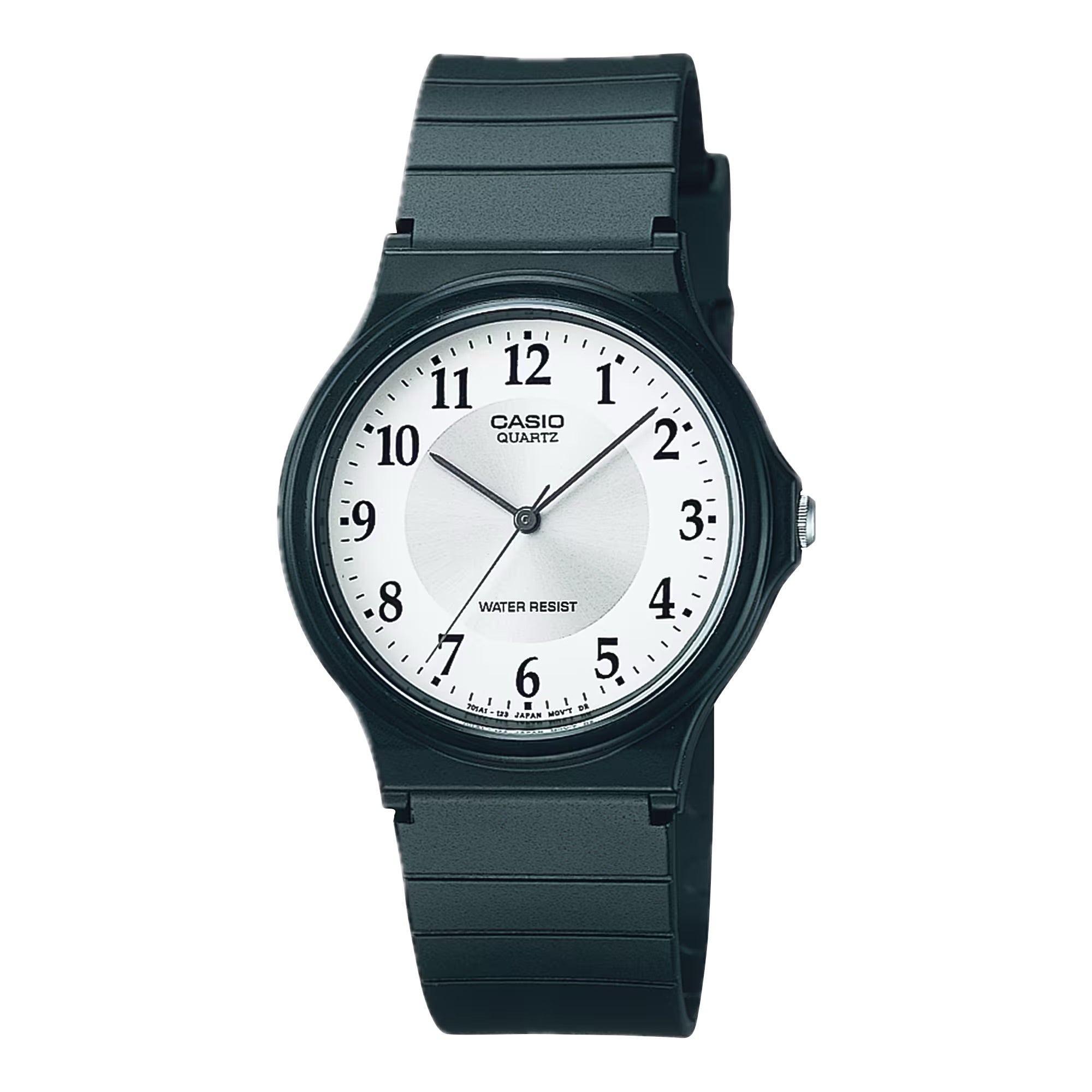 Casio Men Classic Analog Watch with White Dial - MQ-24-7B3
