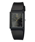 Casio Unisex Black Analog Watch with Black Dial - MQ-38-1A