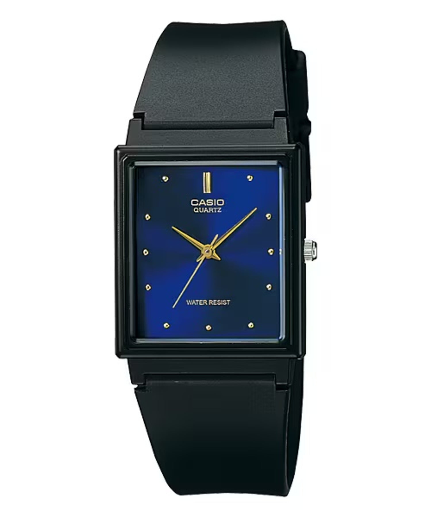 Casio Women Black Watch with Blue Dial - MQ-38-2A