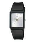 Casio Women Black Strap Watch with Silver Dial - MQ-38-7A