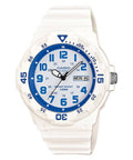 Casio Men White Sport Watch with Blue Accents - MRW-200HC-7B2VDF