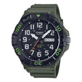 Casio Men Oversized Sport Watch with Green Dial - MRW-210H-3AV