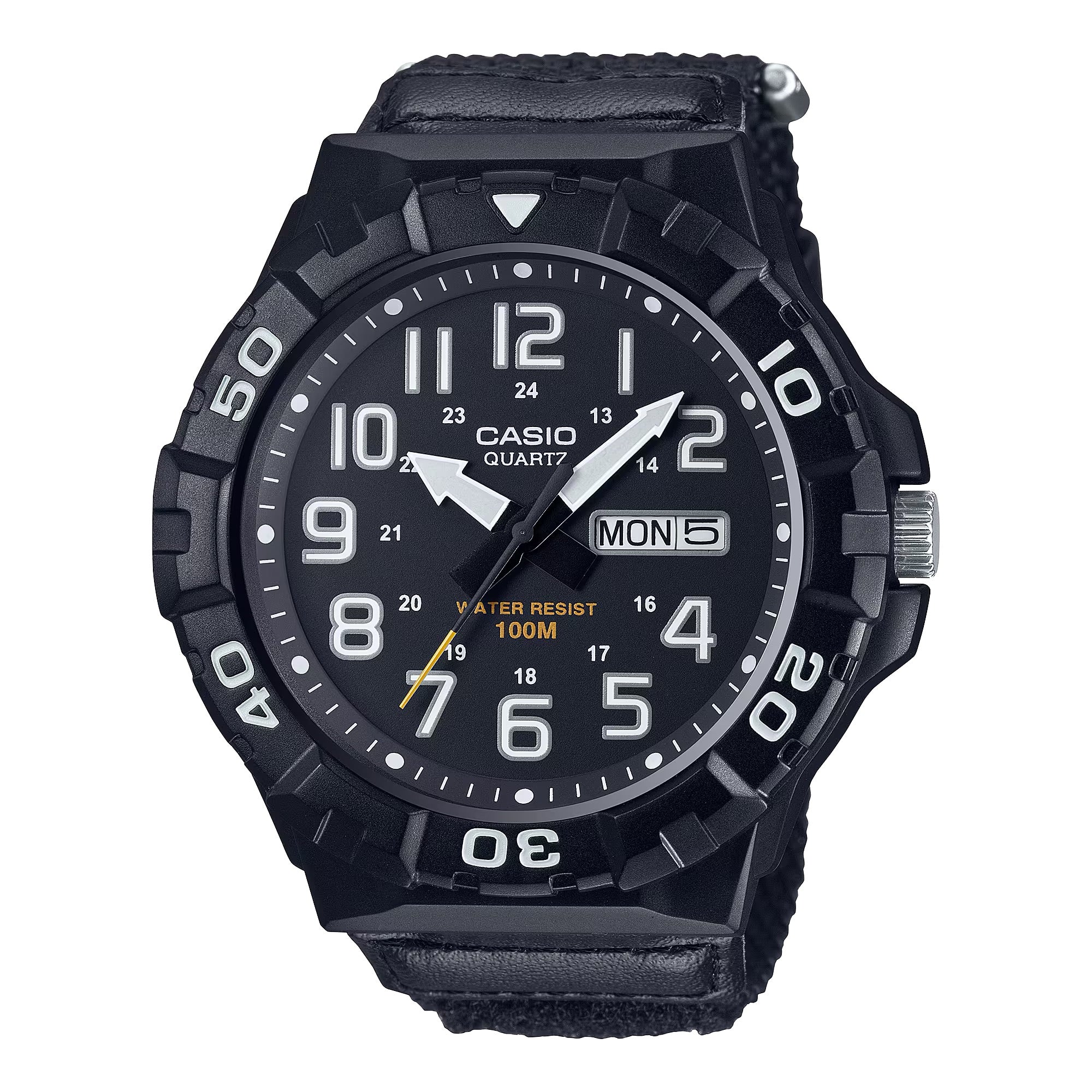 Casio Men Oversized Sport Watch with Black Dial - MRW-210HB-1BV
