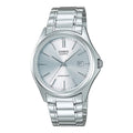Casio Men Silver Dial Analog Watch with Stainless Steel Bracelet - MTP-1183A-7A