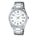 Casio Men Classic White Dial Stainless Steel Watch - MTP-1302D-7BV
