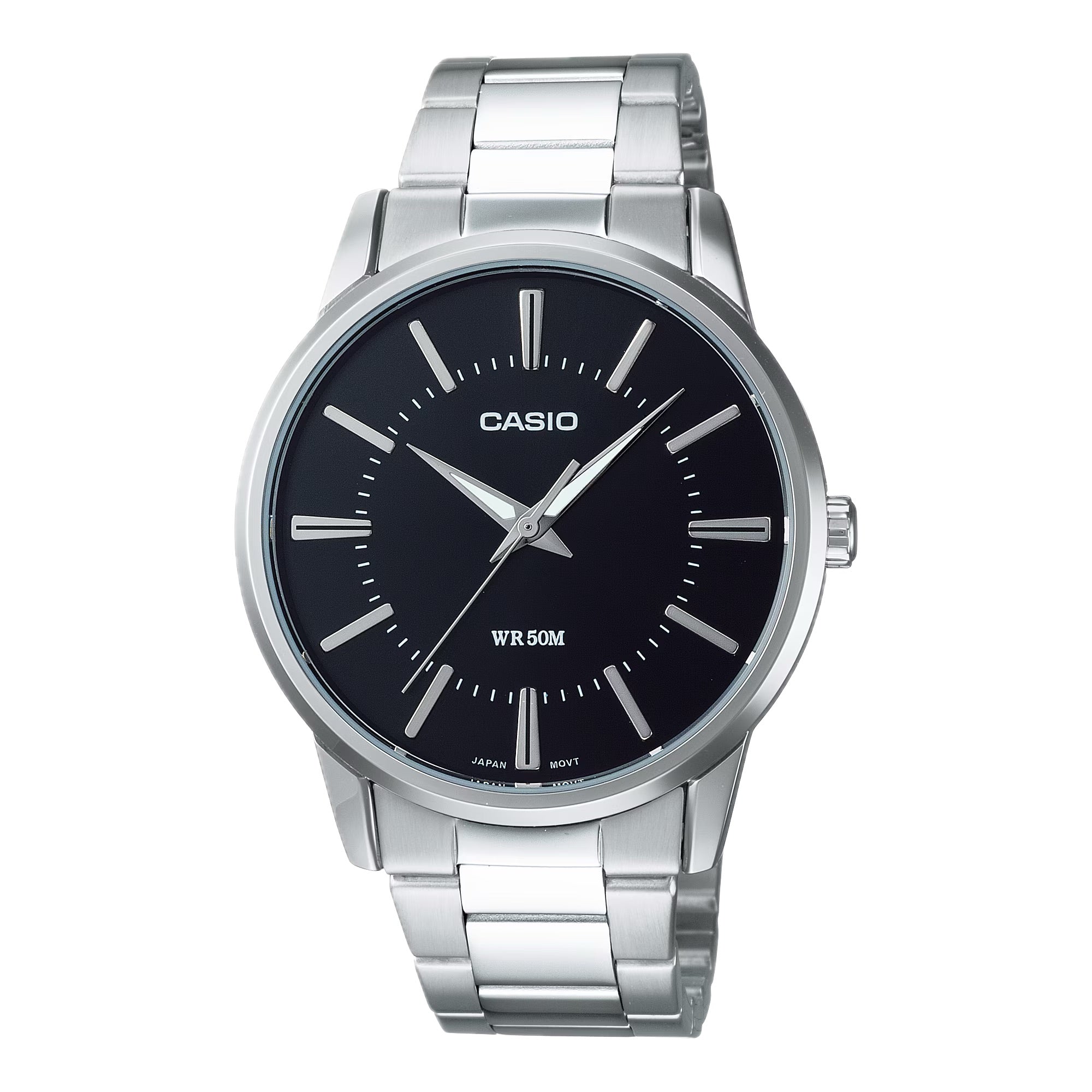 Casio Women Black Dial Stainless Steel Bracelet Watch - Casio_LTP_1303D_1AVDF