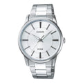 Casio Men Classic Silver Dial Stainless Steel Bracelet Watch - MTP-1303D-7AV
