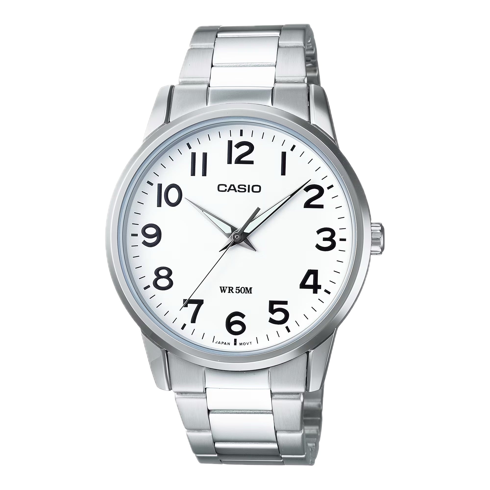 Casio Women Silver Stainless Steel Bracelet Watch - LTP-1303D-7BV