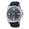 Casio Women Grey Dial Genuine Leather Strap Watch - LTP-1314L-8AVDF
