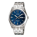 Casio Men Blue Dial Stainless Steel Analog Watch  - MTP-1335D-2AV
