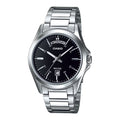 Casio Men Classic Black Dial Stainless Steel Watch - MTP-1370D-1A1VDF