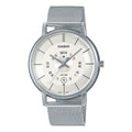 Casio Men Silver Dial Mesh Bracelet Watch - MTP-B135M-7AVDF