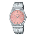 Casio Men Stainless Steel Watch with Pink Dial - MTP-B145D-4AVDF