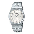 Casio Men Stainless Steel Watch with White Dial - MTP-B145D-7BVDF