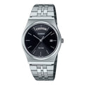 Casio Men Stainless Steel Analog Watch Black Dial - MTP-B146D-1AVDF