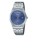 Casio Men Stainless Steel Analog Watch Light Blue Dial - MTP-B146D-2AVDF