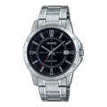 Casio Men Black Dial Stainless Steel Bracelet Watch - Casio_MTP_V004D_1CUDF