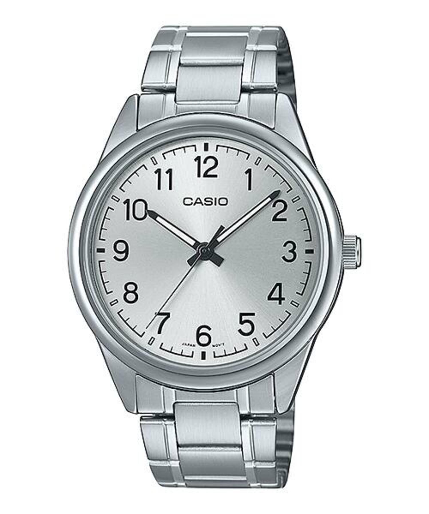 Casio Men Silver Watch with Silver Dial - MTP-V005D-7B4UDF