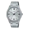 Casio Men Classic Roman Numeral Analog Watch with Steel Bracelet - MTP-V005D-7B5UDF