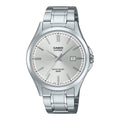 Casio Men Stainless Steel Analog Watch White Dial - MTS-115D-7AVDF