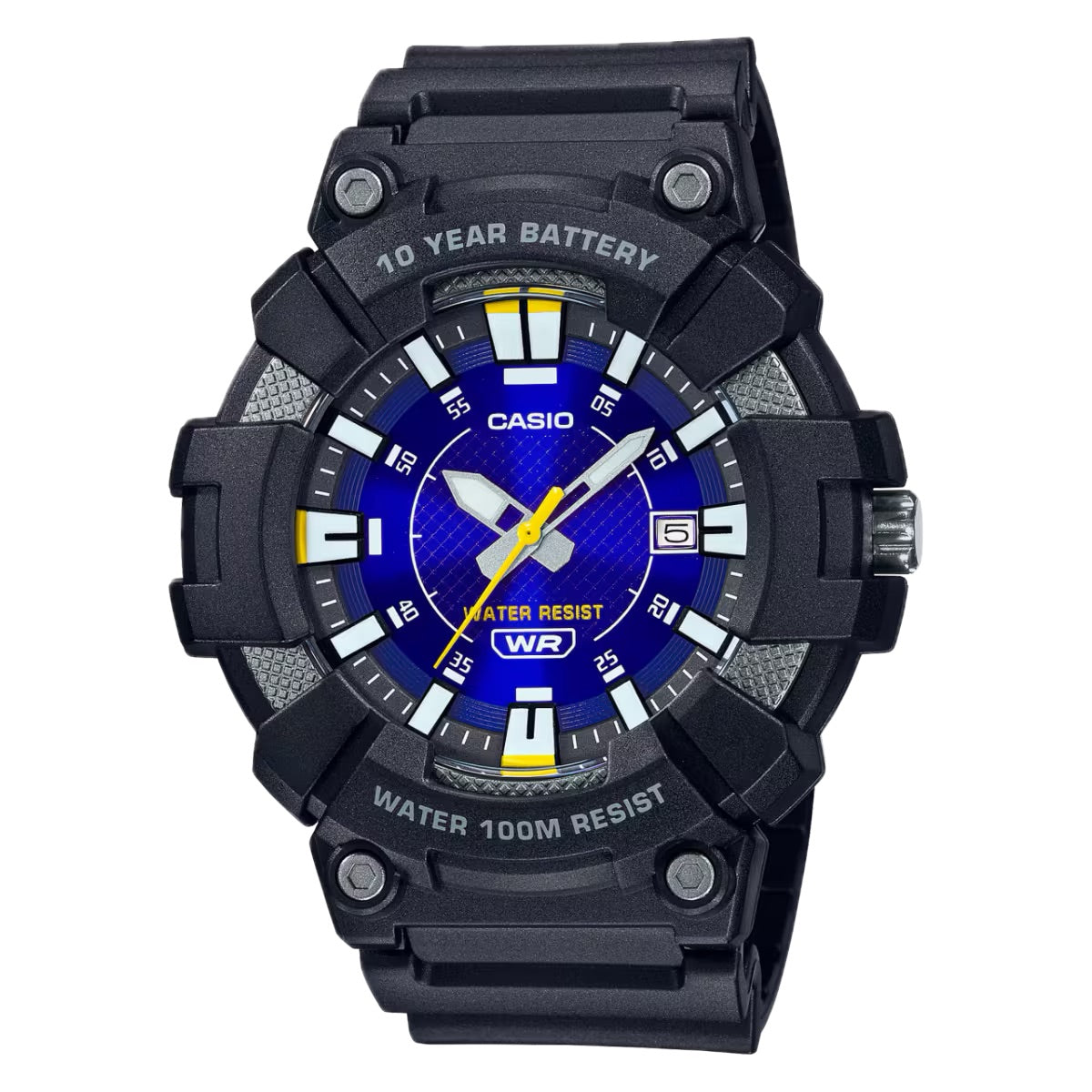 Casio Men Sport Watch with Blue Dial - MW-610H-2AVCF