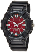 Casio Men Sport Watch with Red Dial - MW-610H-4AVCF