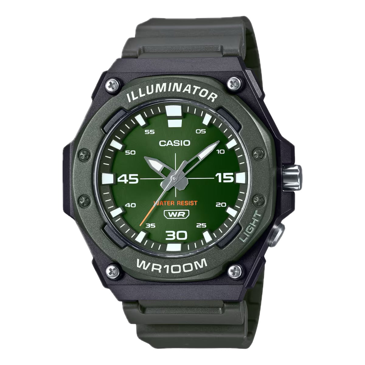 Casio Men Sport Watch with Green Dial - MW-620H-3AVCF