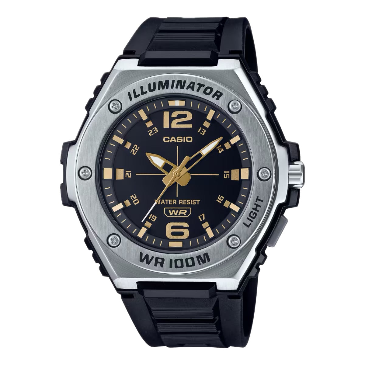 Casio Men Heavy-Duty Sport Watch with Black Dial - MWA-100H-1A2VCF