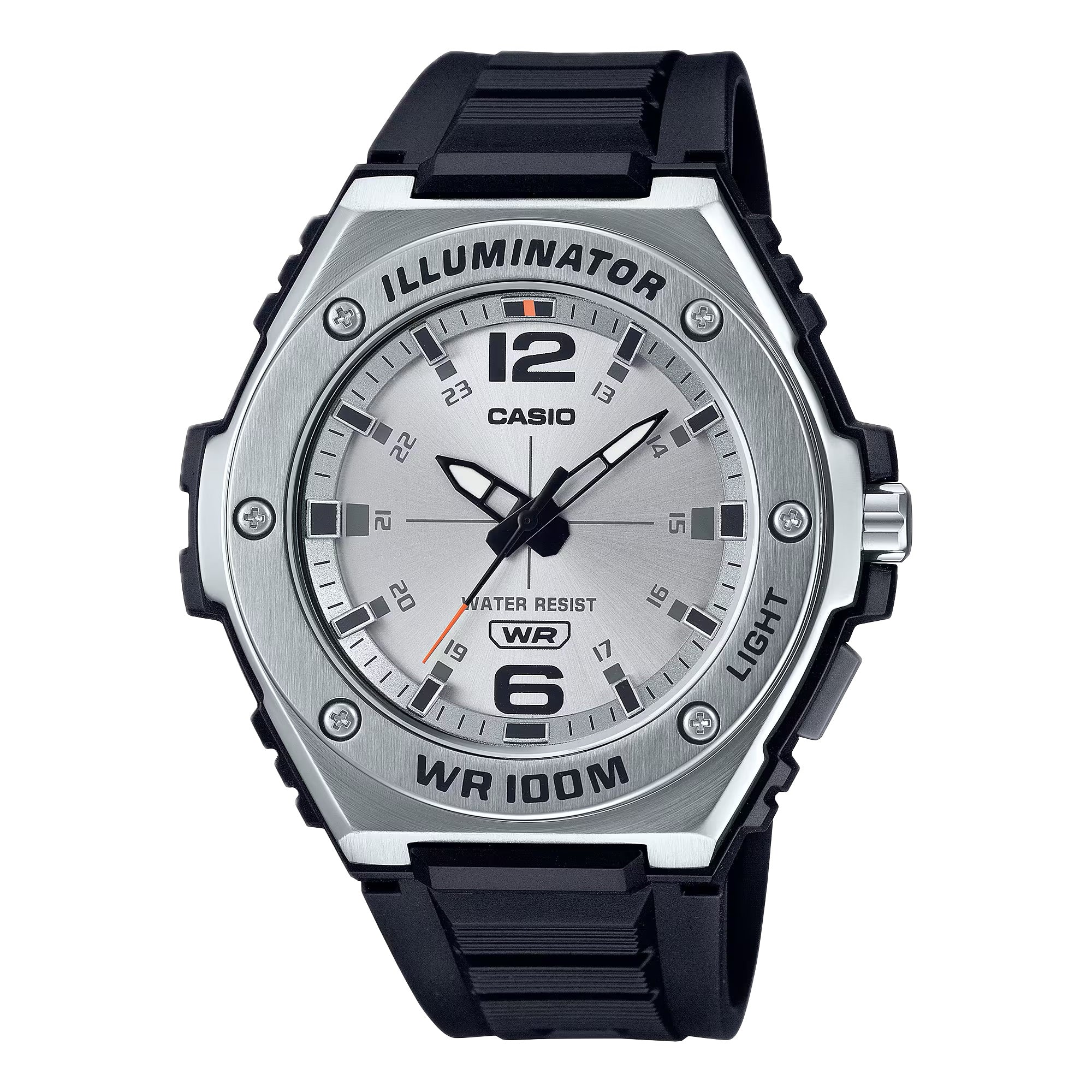 Casio Men Heavy-Duty Sport Watch with White Dial - MWA-100H-7AVCF