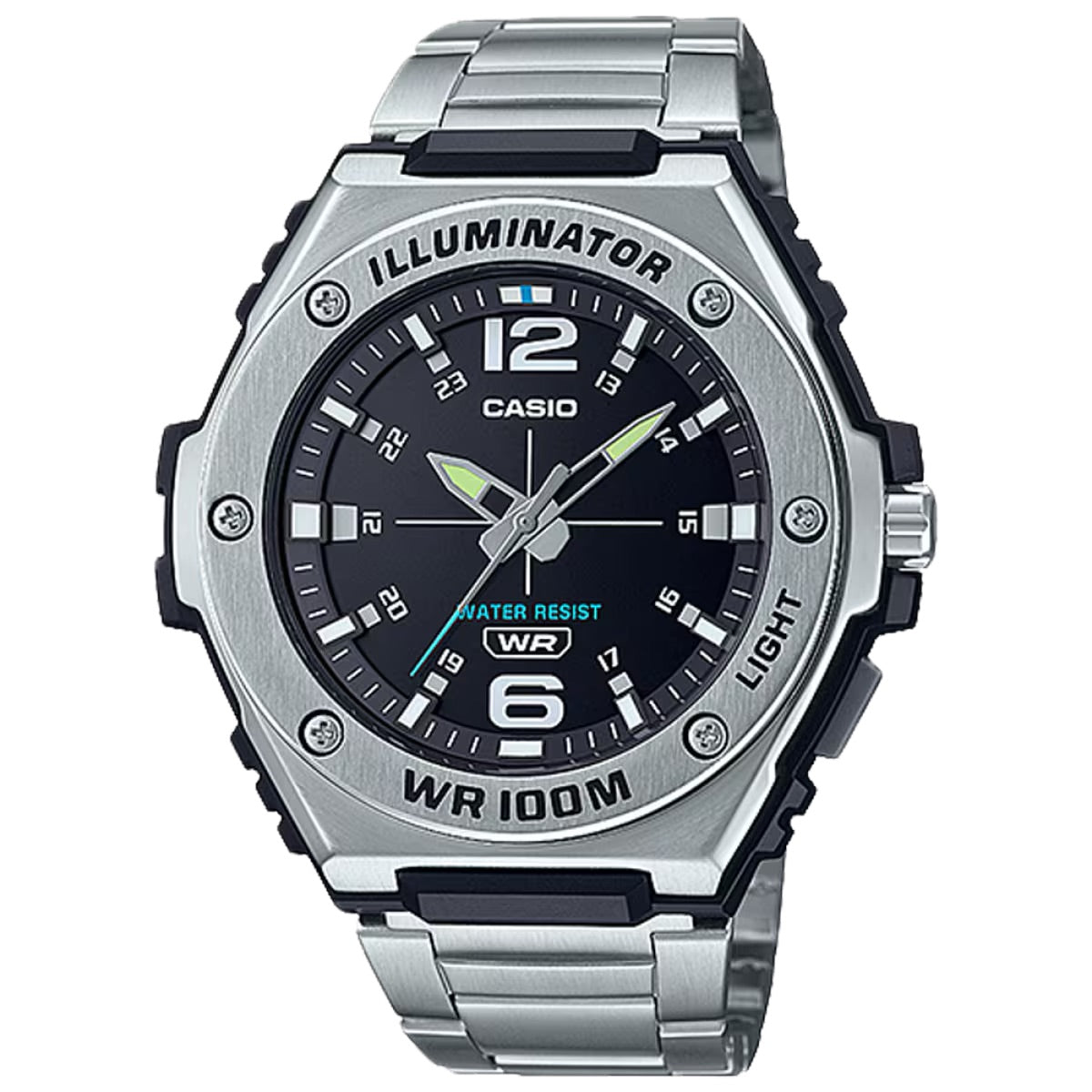 Casio Men Heavy-Duty Stainless Steel Sport Watch - MWA-100HD-1AV