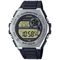 Casio Men Heavy-Duty Digital Sport Watch with Gold Dial - MWD-100H-9AV