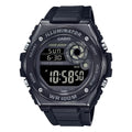 Casio Men Heavy-Duty Digital Sport Watch with Black Band - MWD-100HB-1BV
