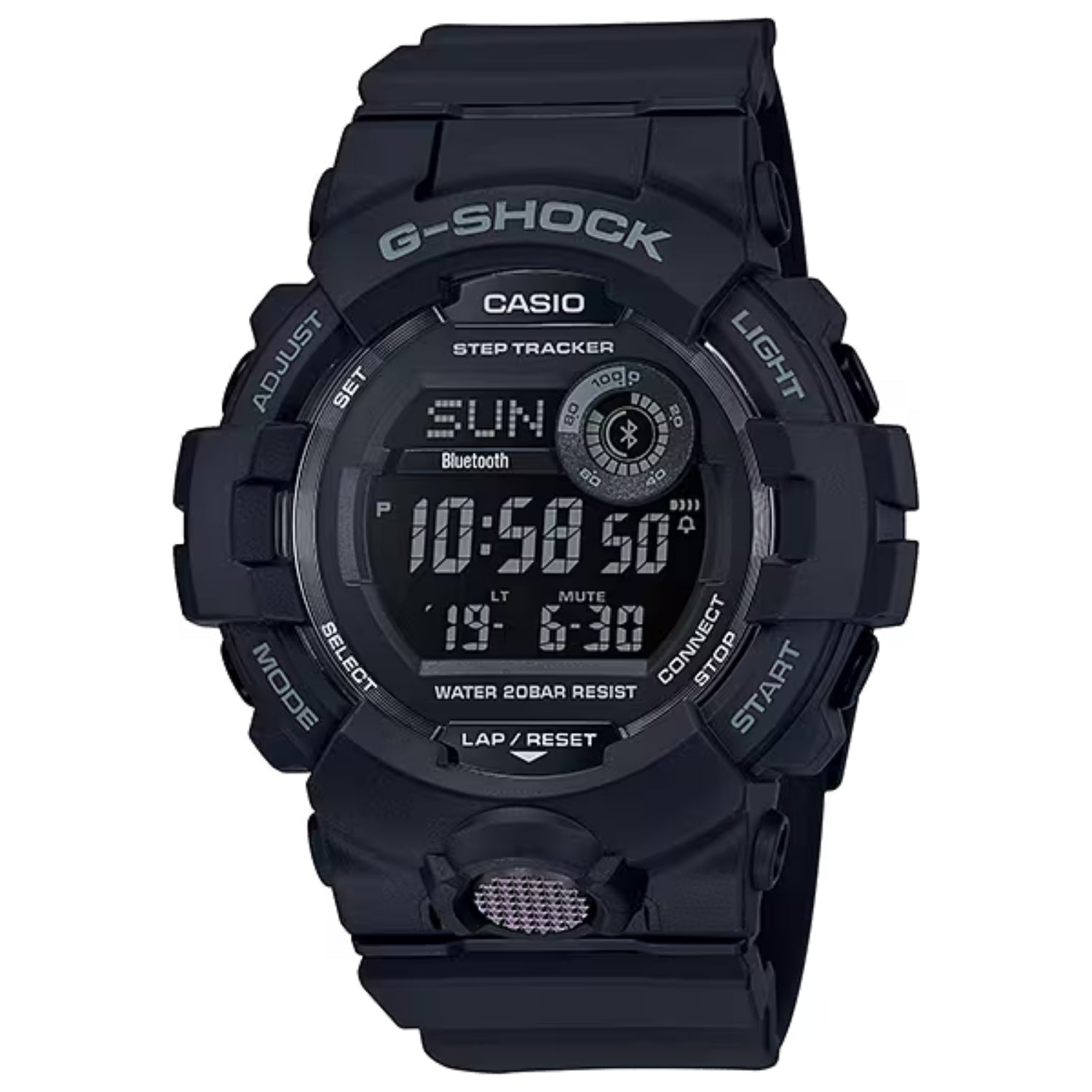 Casio G-Shock Digital Sports Watch with Bluetooth and Multi-Segment Display - GBD-800-1B