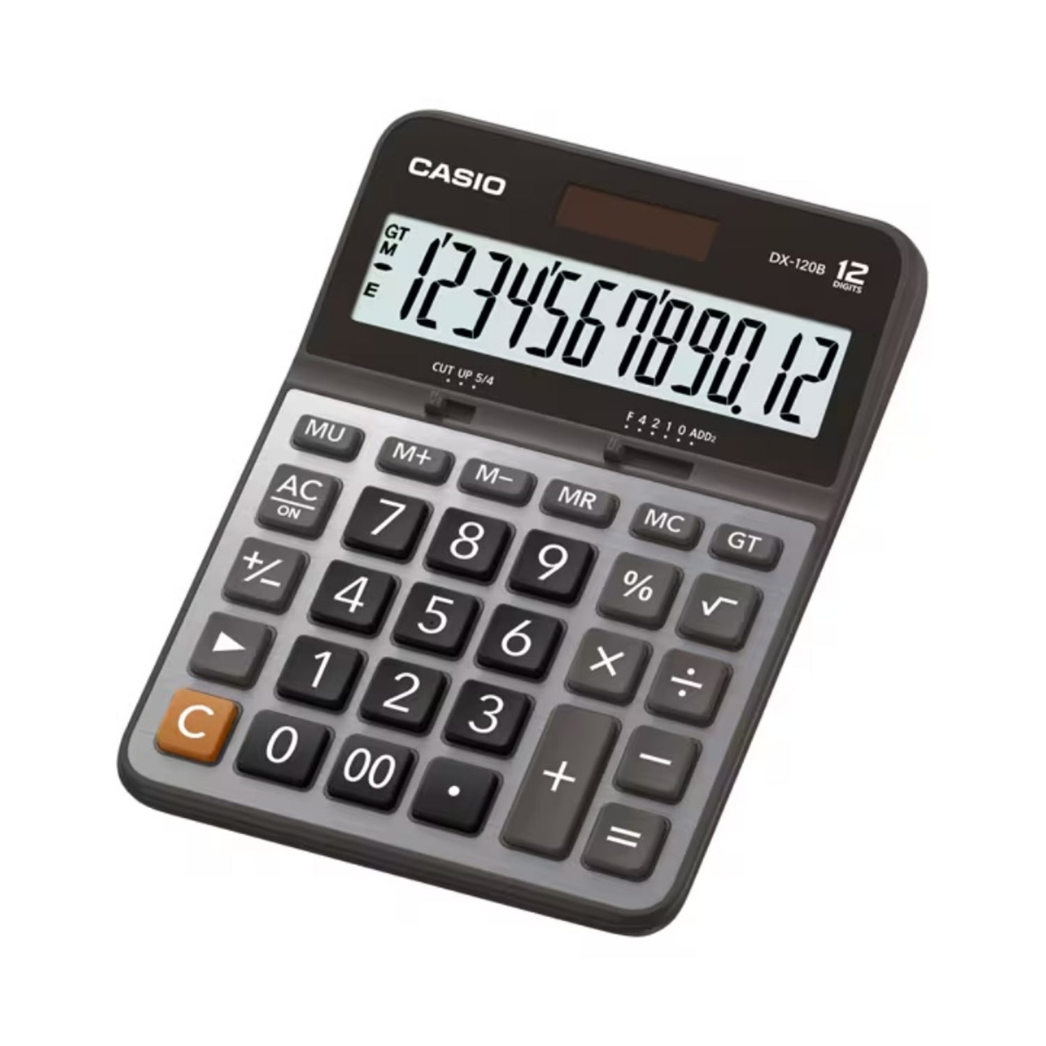 Casio 12-Digit Desktop Calculator Dual Power Business Functions - DX-120B