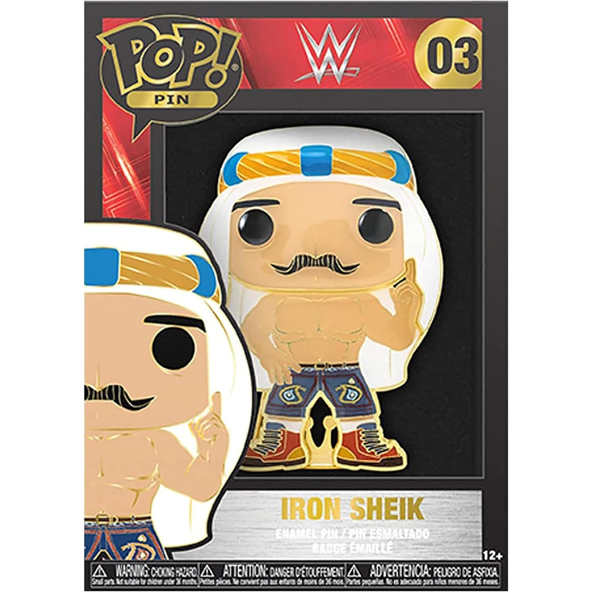 Funko Pop! Pin WWE - Iron Sheik Enamel Pin #03