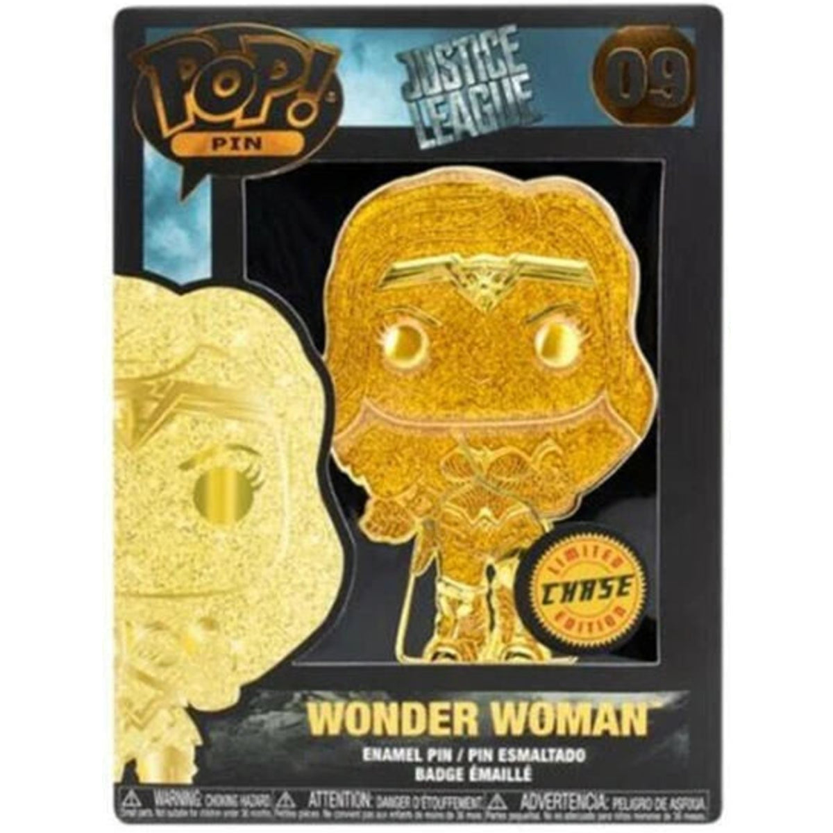 Funko Pop! Pin DC Comics - Wonder Woman Chase Enamel Pin #09