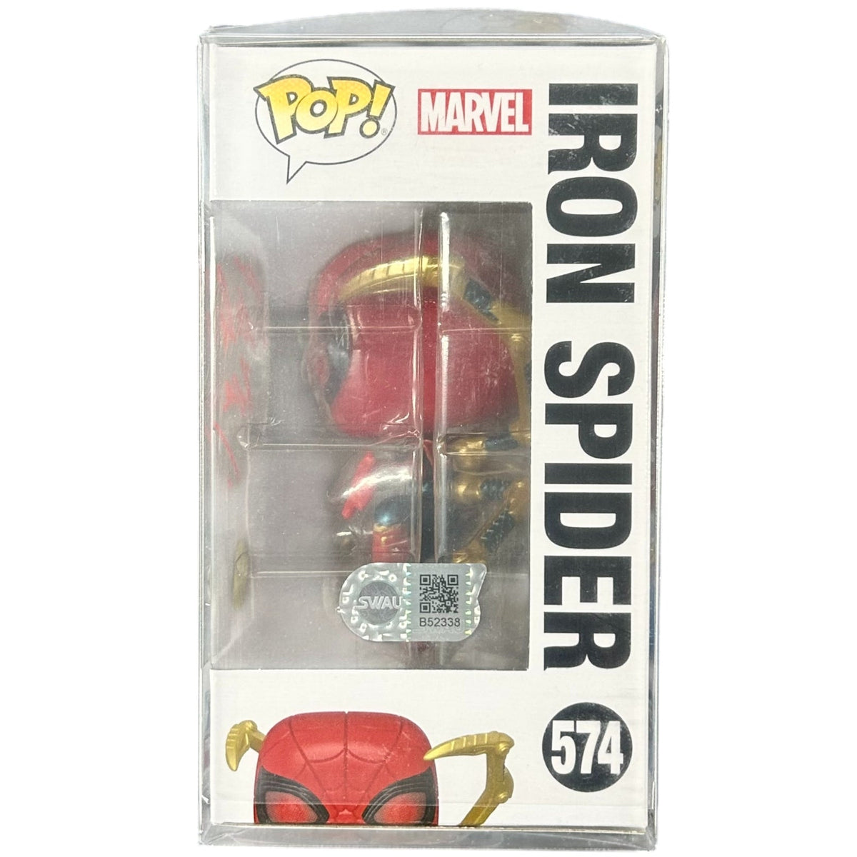 Funko Pop: Iron Spider #574 Sam De La Rosa Autographed w/COA