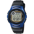 Casio Men Illuminator Digital Watch with Blue Dial - W-213-2AV