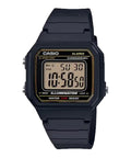 Casio Men Classic Digital Watch with Gold Dial - W-217H-9AV