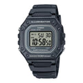 Casio Men Water-Resistant Digital Watch with Gray Band - W-218H-8AVCF
