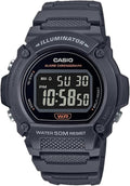 Casio Men Classic Digital Watch with Gray Band - W-219H-8BVCF