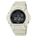 Casio Men Classic White Digital Watch with Black Dial - W-219HC-8BVCF